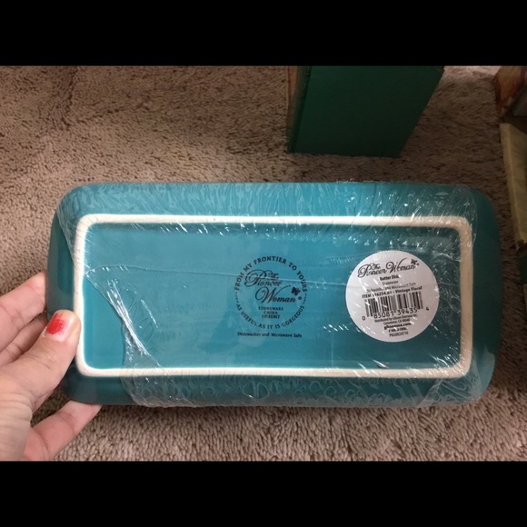 Pioneer Woman Vintage Floral Butter Dish - Picture 8 of 8